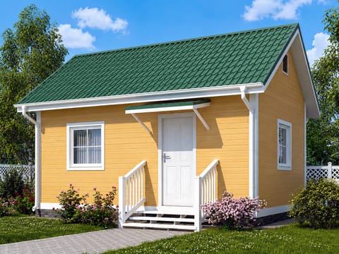 Дом 4×6 — Каркасный дом