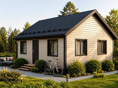 Дом 6×8 — Каркасный дом