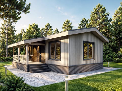 Дом 6×9 — Каркасный дом